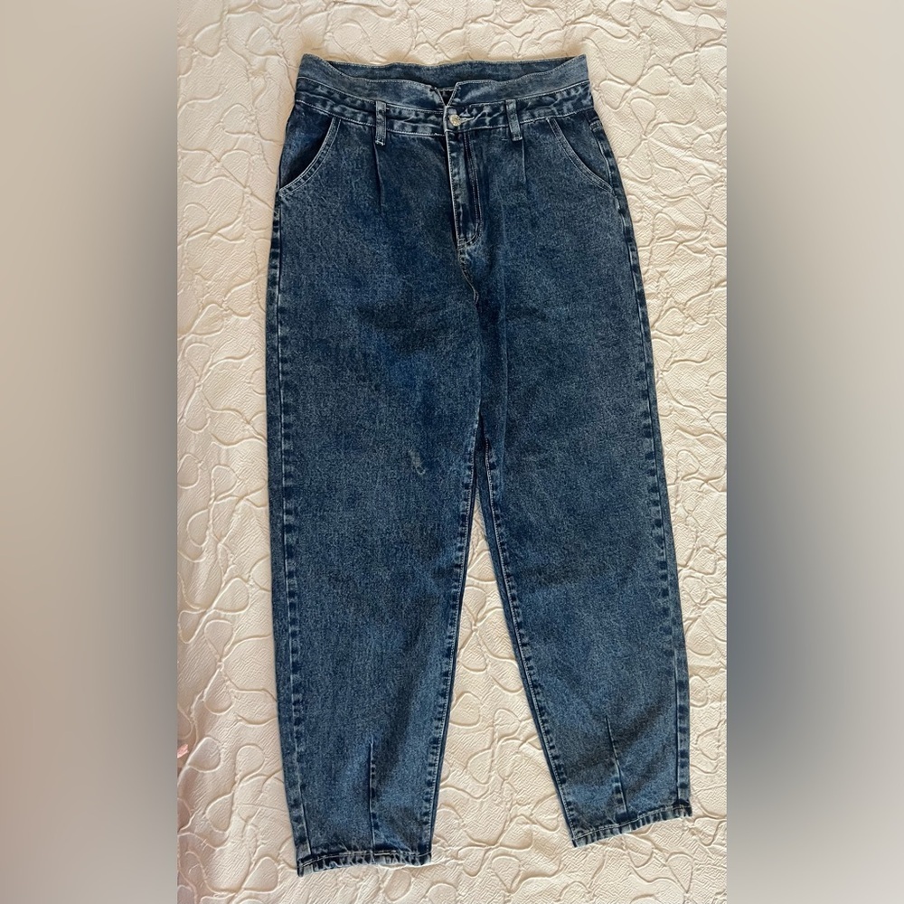 SHEIN Denim 80style Mom Jean Acid Wash Size L (0609)